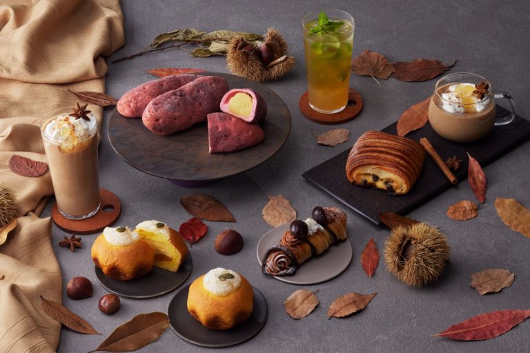 秋の味覚とGGCo.おすすめ商品を揃えた甘い誘惑のブレッド＆ドリンク「Autumn Harvest」