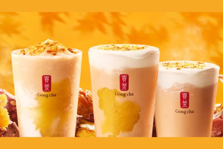 Gong cha “初”のいもフレーバー！こだわりブラックティーが香るミルクティー＆フローズンティー登場