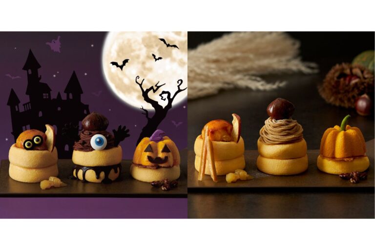 食欲の秋！3つの秋とふわふわおばけ​＜ハロウィン限定＞史上最高に可愛いおばけたちがスフレをジャック！！