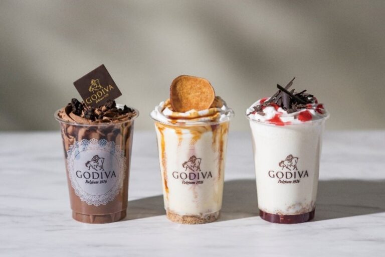 【GODIVA café】ケーキのような濃厚な味わいのデザートドリンクから新フレーバー3種類を発売！
