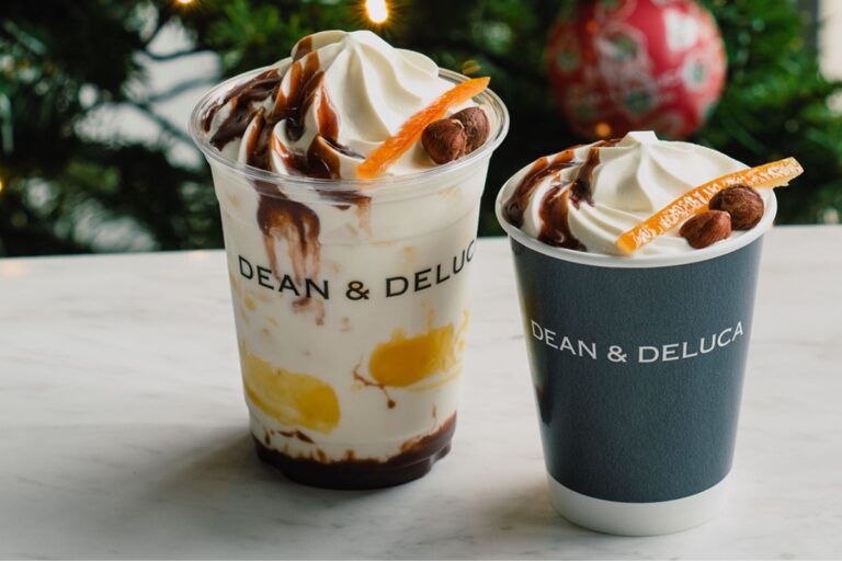 【DEAN & DELUCA】冬のご褒美にぴったりな甘くとろける「チーズケーキラテ ヘーゼルナッツ＆オレンジ」