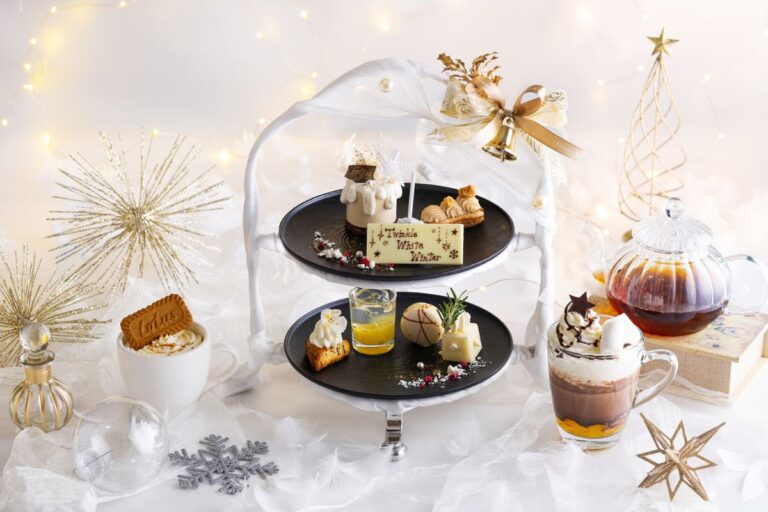 【アニヴェルセルカフェ みなとみらい横浜】ホリデーシーズン限定「Twinkle White Winter」開催