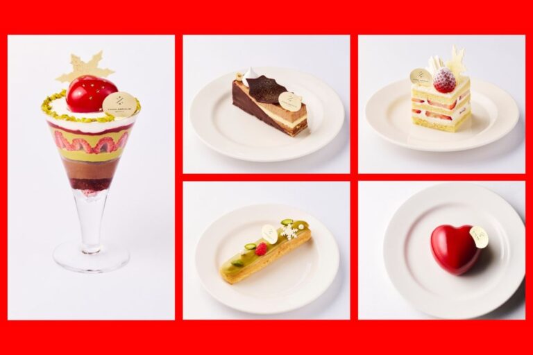 ピエール マルコリーニのカフェで楽しむ華やかな彩りのクリスマス限定メニュー！12月1日より順次提供開始