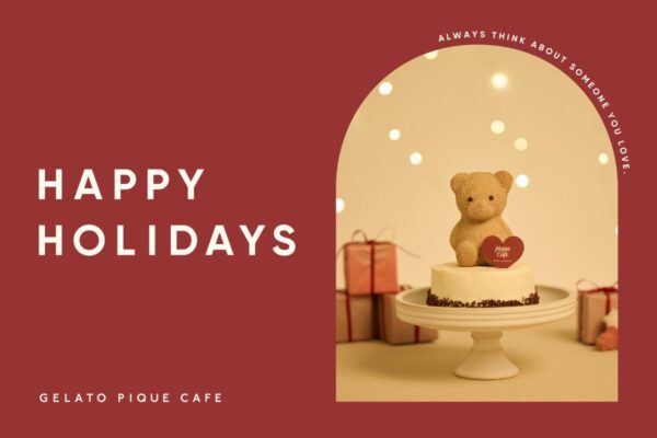 【gelato pique cafe】初のクリスマスケーキ「ピケベアチョコレートケーキ」が12月4日予約受注開始