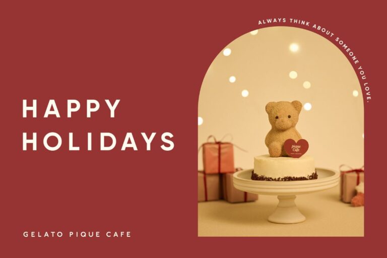 【gelato pique cafe】初のクリスマスケーキ「ピケベアチョコレートケーキ」が12月4日予約受注開始