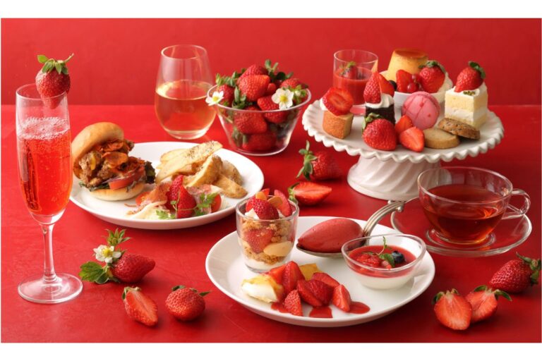 【キハチ 青山本店】贅沢な旬の美味しさ“あまおうスペシャル”初登場！早春限定アフタヌーンティーで華やかなひと時を