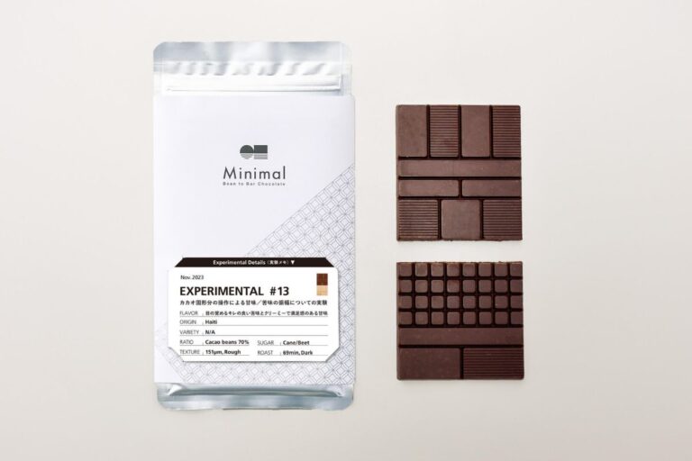 【Minimal】早期完売の人気シリーズ!1枚で2つの味わいを検証する「EXPERIMENTAL #13」数量限定登場