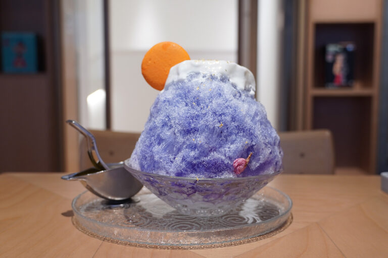 オニツカタイガー75周年 銀座ポップアップストアのかき氷！奈良の人気店とコラボ
