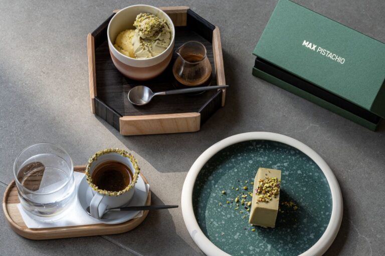 「abno×MAX PISTACHIO」期間限定コラボ！衝撃の新感覚“ピスタチオコーヒー“など2月1日より新登場