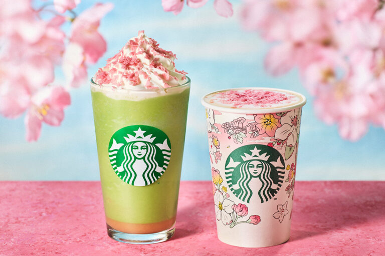 スタバ新作「花見抹茶 クリーム フラペチーノ」SAKURAシーズン第2弾
