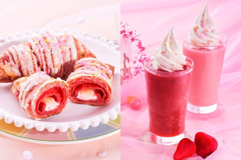 まるで食べる宝石！？「サンマルクカフェ」×「いちごみるく」＆「サクマドロップス」4月5日販売開始