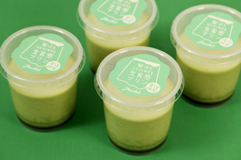 “なめらかプリンブーム”の火付け役「パステル」『贅沢をひとりじめする生食感プリン 宇治抹茶』登場