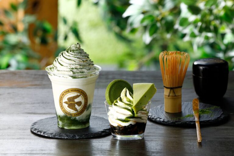 新作抹茶スイーツがカフェメニューに登場！抹茶の奥深い味わいが楽しめるドリンクとサンデーが販売開始
