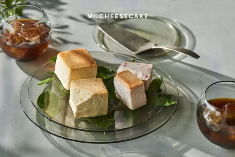 「Mr. CHEESECAKE Orange Jasmine」登場！初夏にぴったりな3種のアソートセットも