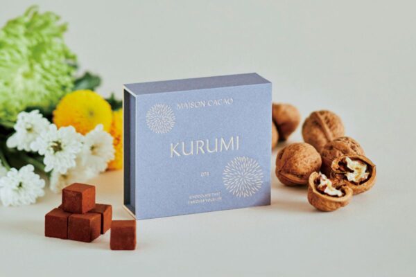 メゾンカカオから菊の節句を祝う「アロマ生チョコレート KURUMI」が9月1日（日）より限定登場
