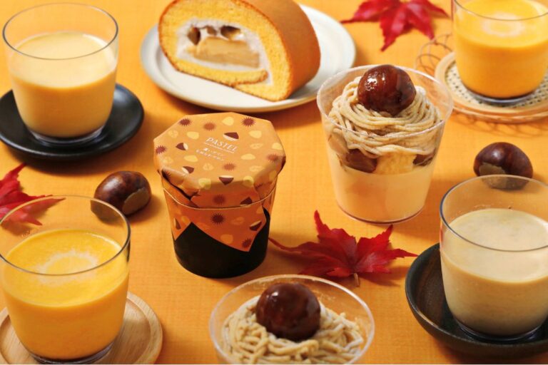 “なめらかプリンブーム”の火付け役「パステル」から『渋皮栗のモンブランプリン』など秋スイーツが新登場！