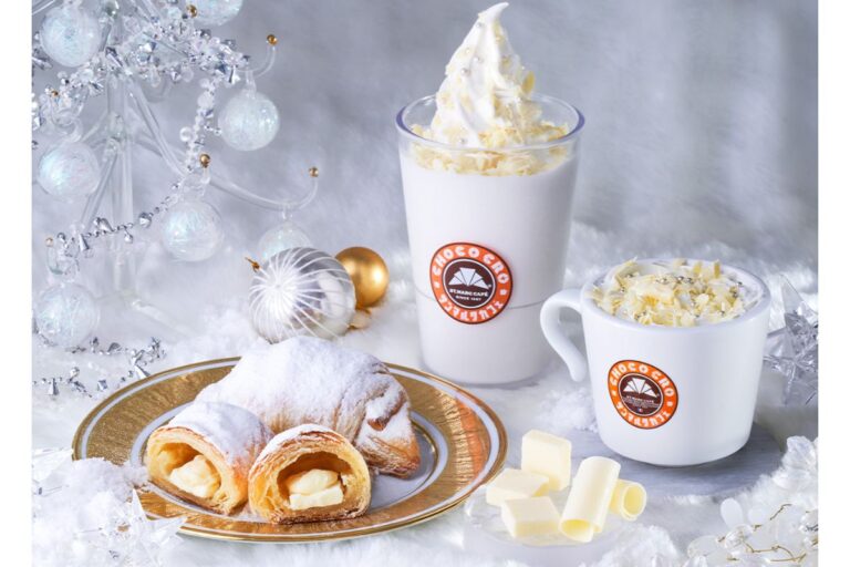 ピスタチオの煌びやかなパフェ＆「ホワイトクリスマス」がテーマのホリデーメニュー！11月1日から発売開始