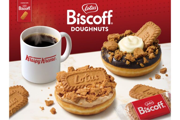 世界中で愛され続ける「ロータス ビスコフ®」との共演が今年も実現！『BISCOFF® DOUGHNUTS』