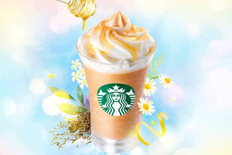 スターバックス新作フラペチーノは華やかな香りと甘みの「アールグレイ ブーケ ＆ ティー」