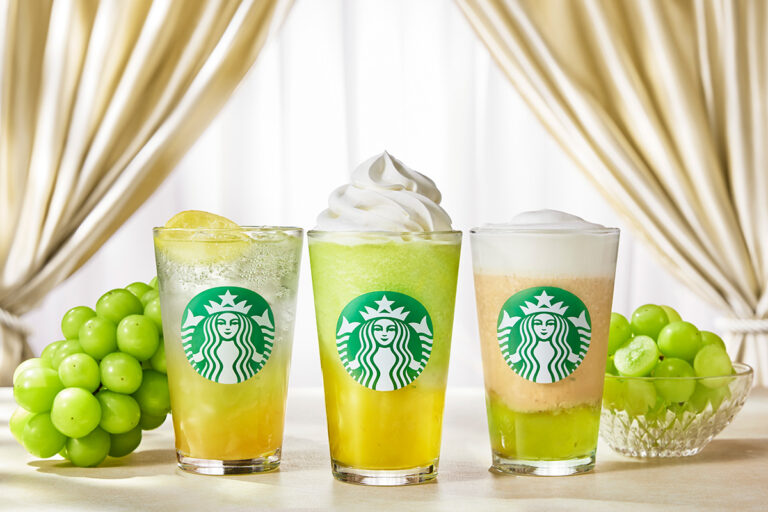スターバックス マスカットフレーバー3種の新作！フラペチーノやフローズンティーなど
