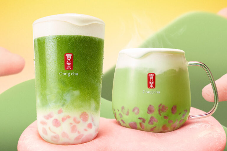 ゴンチャ新作 やわやわ、もちもち「もちmochi抹茶」　デザート感覚のアイスととろける食感のホットで