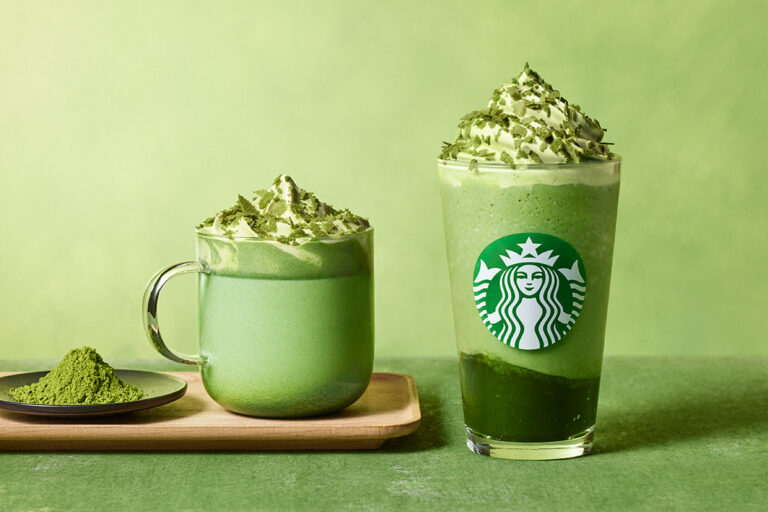 スターバックス　玉露抹茶を使用したフラペチーノ、ティーラテ登場