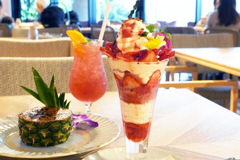 代々木公園近くで楽しむ「Tiki’s Tokyo」クリスマス限定パフェ&ハワイアンスイーツ！愛犬も店内OK