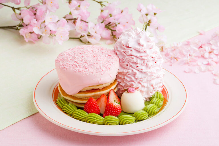 Eggs ’n Things　春を満喫 桜スイーツ「桜ブロッサムパンケーキ」
