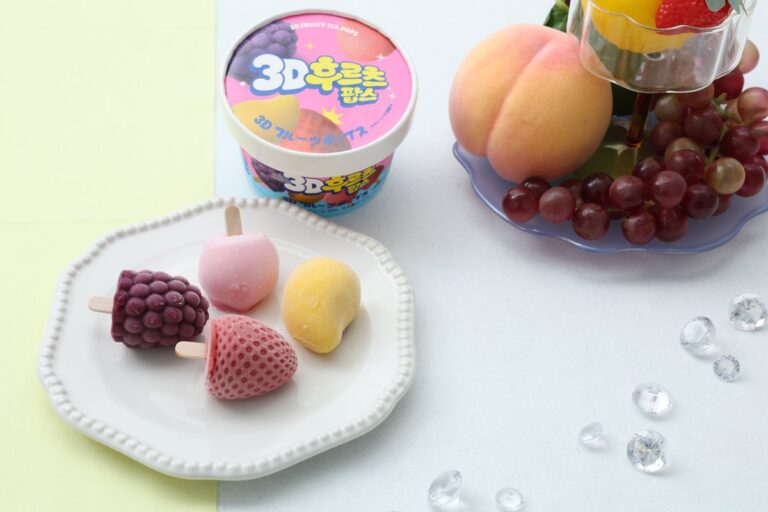 セブン-イレブン「3Dフルーツポップス」話題の3Dアイスひとくちサイズ4種詰め合わせ