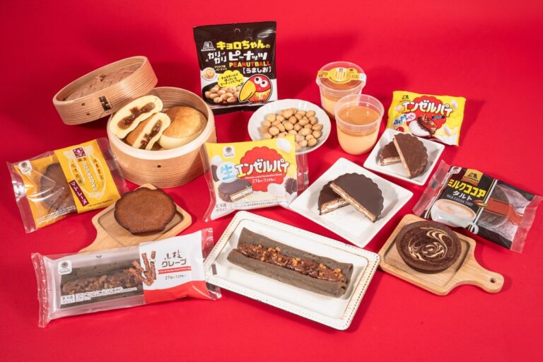 ファミリーマート「森永コラボ」 生エンゼルパイ・小枝クレープ・ホットケーキまん塩キャラメルなど全8種