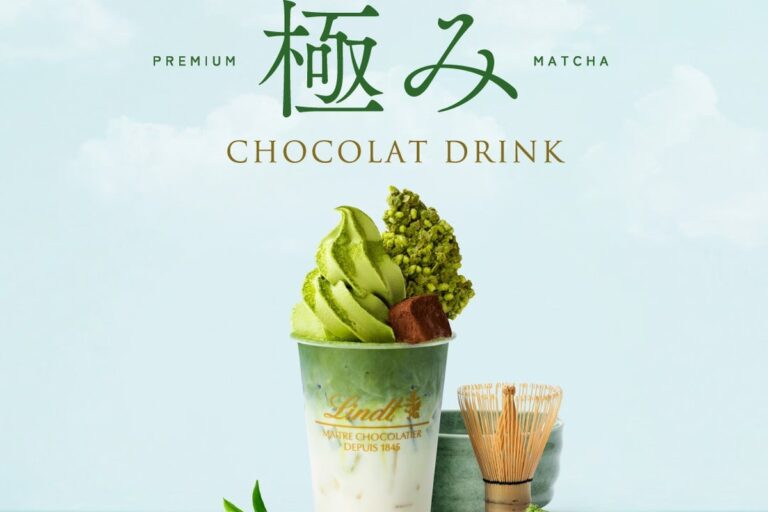 リンツ「天空の抹茶 極み ショコラドリンク」 4月10日より期間限定発売、新作ジェラートも同時登場