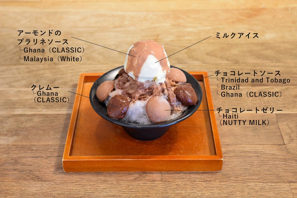 Minimal「チョコレートかき氷」6月1日登場、5つのパーツでカカオの奥深さを堪能 1