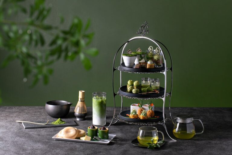 濃厚抹茶づくしの限定アフタヌーンティー「THE 抹茶 Afternoon Tea」アニヴェルセルカフェ 表参道