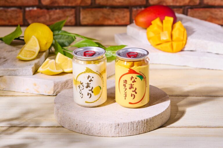 人気スイーツ缶「なまくり」から「レモンダンジョン」「濃厚マンゴー」新発売