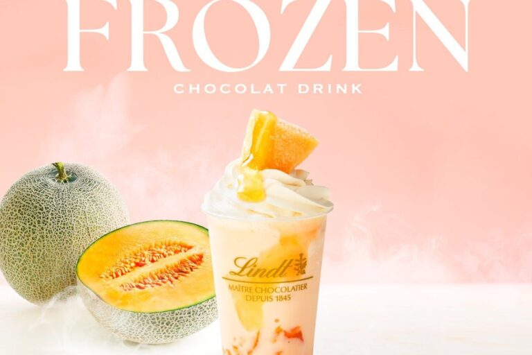 リンツ　まるごとメロンを味わう「メロン フローズン ショコラドリンク」