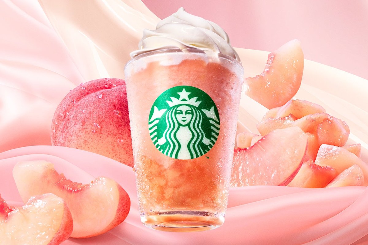 スターバックス 桃づくしの夏到来、3種の新作ビバレッジで心地よさを堪能 1