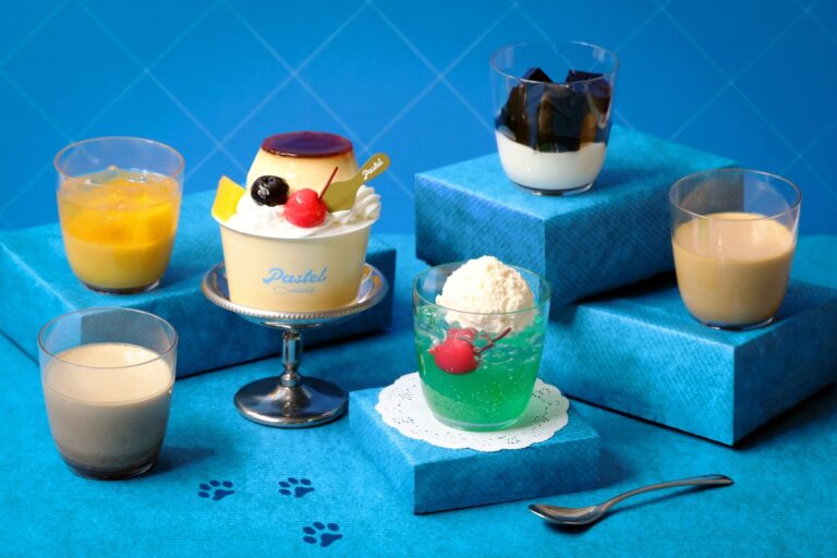 パステル「クリームソーダゼリー」など喫茶テーマ夏限定スイーツ登場