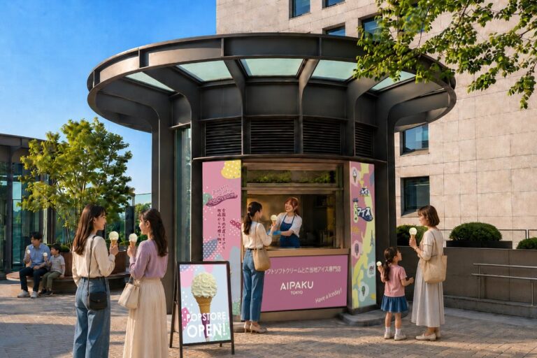 「あいぱく TOKYO」日比谷に期間限定オープン　厳選素材クラフトソフトクリーム&ご当地アイスを提供