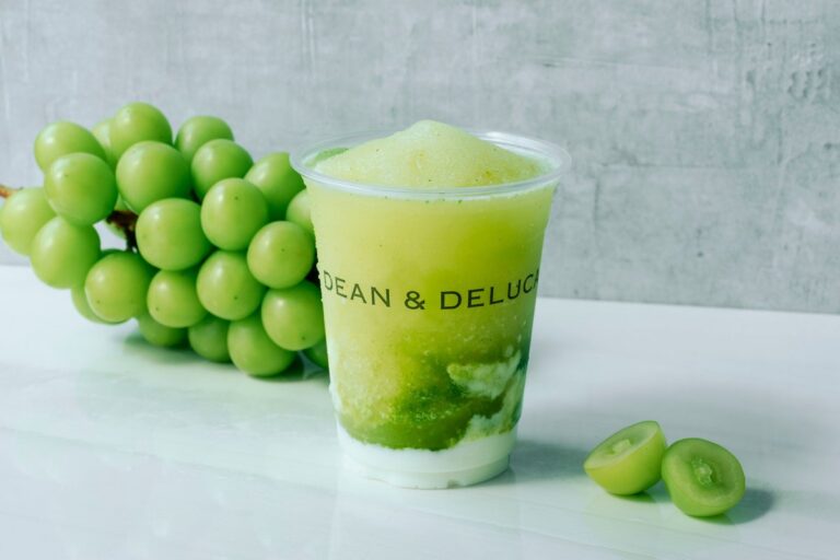 DEAN & DELUCA 「シャインマスカットとエルダーフラワーのフラッペ」 果実の気品を味わう夏限定