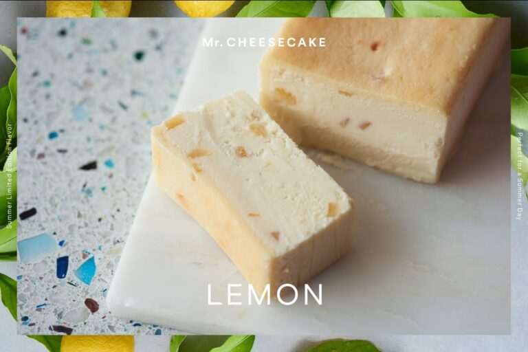 夏にぴったり Mr. CHEESECAKE 国産レモン3種を合わせた「Lemon」爽やかすっきりフレーバー