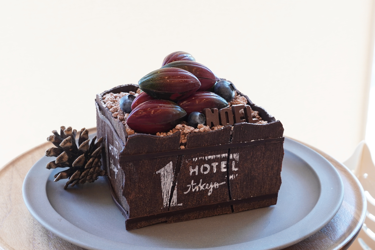1 Hotel Tokyo初のクリスマスケーキ　シェフ渾身のチョコづくし「ザ・カカオ」など3種登場