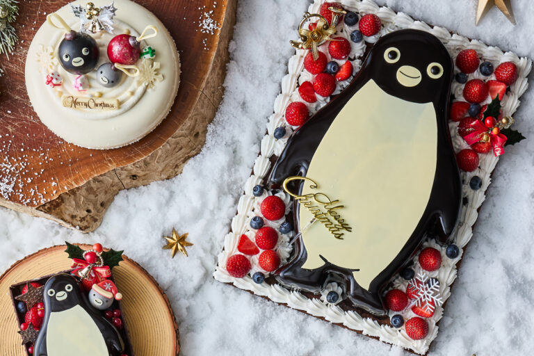 Suicaペンギンモチーフの「クリスマスケーキ2026」4種類 ホテルメトロポリタン 10月1日予約開始