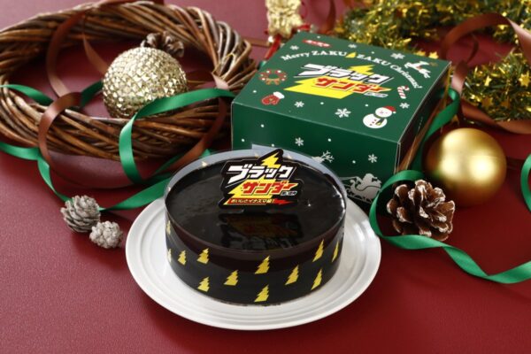 ブラックサンダーのザクザク食感をケーキで楽しむクリスマス　6層構造 濃厚ながらスッキリとした味わい