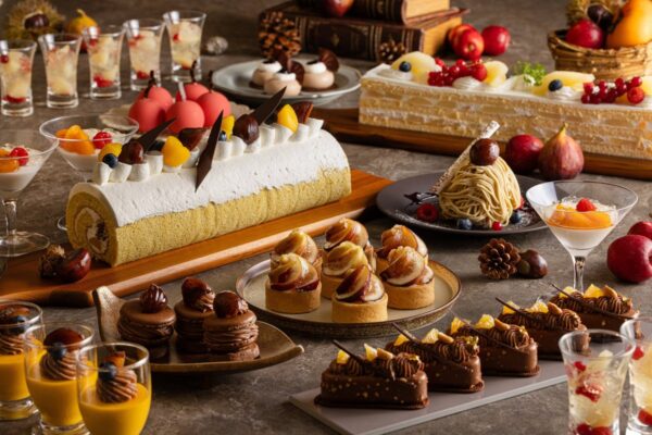 横浜ベイシェラトン 和栗のモンブランが主役 ナイトスイーツブッフェ「Sweets Parade」
